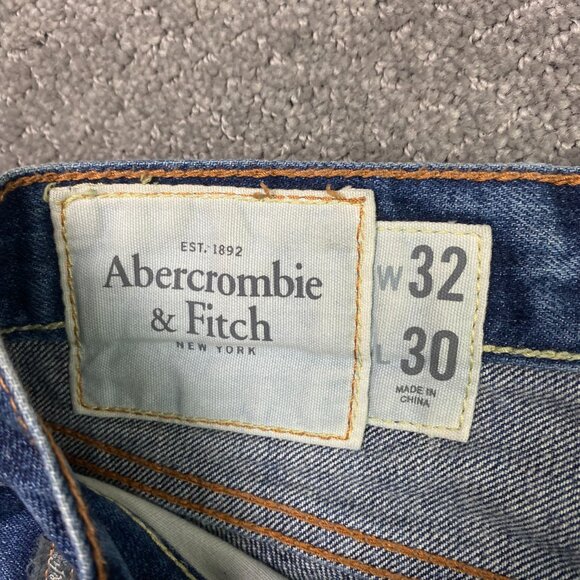 Abercrombie & Fitch Baxter Low Rise Slim Boot Men's 32 x 30 Fits 35 x 31.5 - Picture 8 of 14